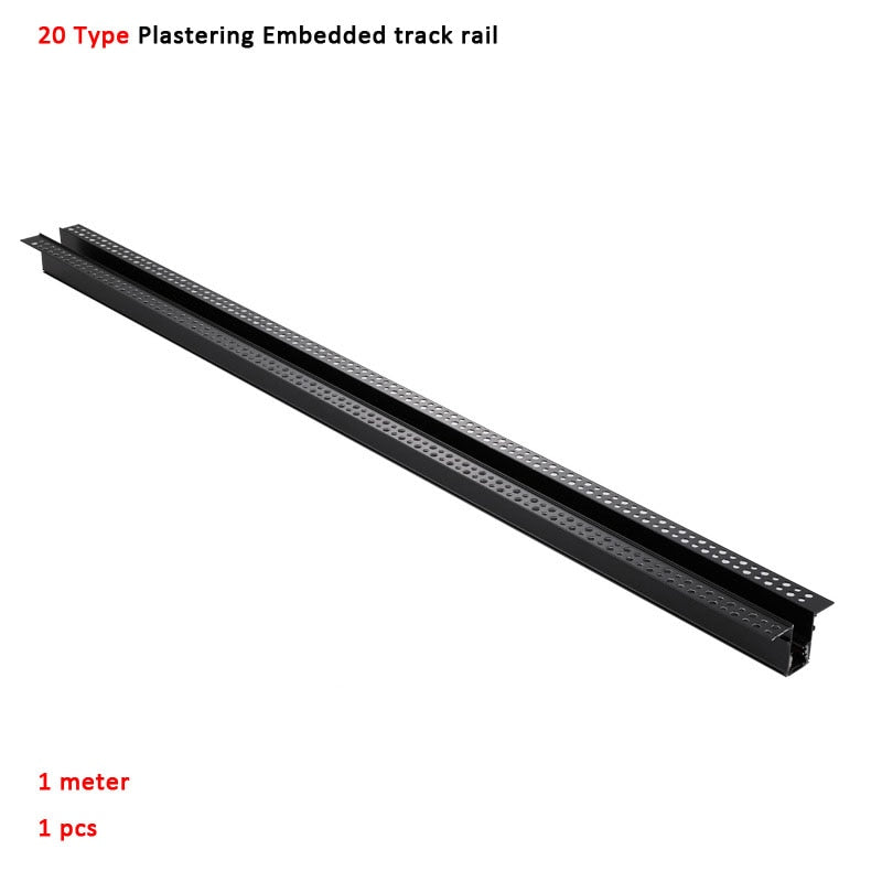  Modern Magnetic Track Lights Embedded LED Spotlight Downlight Living Room Without Main Light Lighting Grille Lamp Series