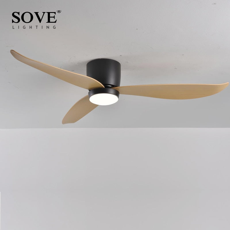 Modern Led Ceiling Fans With Lights Ceiling Light Fan Lamp Ceiling Fan With Remote Control Decorative Bedroom Home 220v