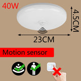 Modern LED Ceiling Lights PIR Motion Sensor Ceiling Lamps 12/18W Night Light Fixtures For Entrance Balcony Corridor Led Lampara