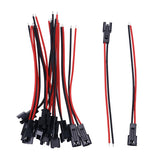 20PCS/10Pairs Plug Male To Female Wire Connector Cable Pigtail Plug Terminal Connecting Wire For LED Downlight Ceiling Lamp