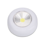 3 LED Battery Powered Wireless Night Light Stick Tap Touch Push Security Closet Cabinet Kitchen Wall Lamp