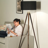 Floor lamp living room simple modern creative LED floor lamp Nordic American home design triangle vertical table lamp