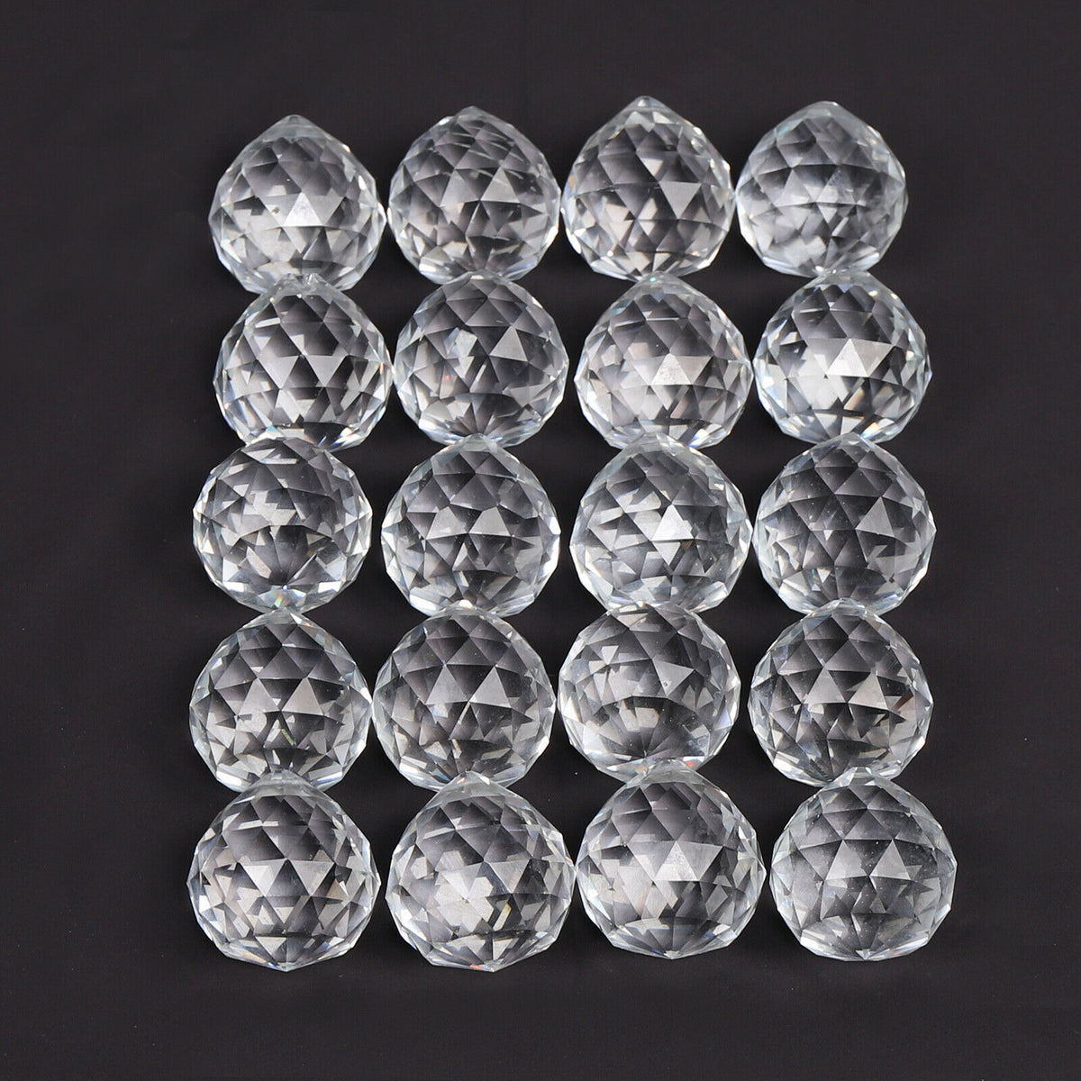 Modern K9 Translucent Crystal Chandelier Circle Ring Flush Mount Hanging Ceiling Light for Living Dining Bedroom