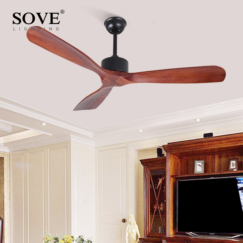 White Wooden Ceiling Fans Without Light Wooden Simple Ceiling Fans Wood Remote Control Room Loft Fan Ventilateur De Plafond