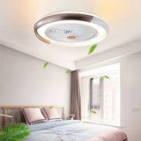LED Ceiling Lamp Fan With Light And remote Control Silent Lights Fans For Home Bedroom Night Living Room Suspended Chandelier