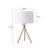 Nordic LED Floor Lamp Modern Tripod Metal Floor Lamps for Living Room Bedroom E27 Stand Light Home Room Decoration Light Fixture