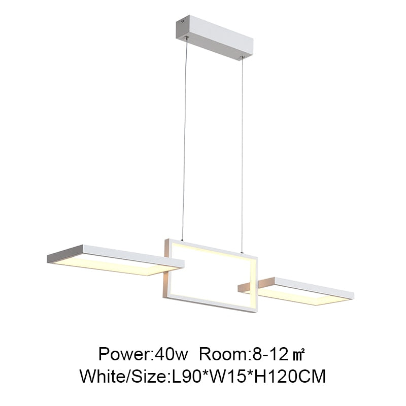 New hanging LED Chandeliers Aluminum Nordic lamp lustre led modern chandelier For kitchen Dining room led chandelier lighting