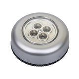 1PC 3/4 LED Wall Light Kitchen Cabinet Closet Lighting Sticker Tap Touch Lamp Lamps Home Decorative Practical Lights Touch Lamps