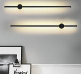 LED Long Wall Lamp 350°Rotation Modern Wall Light For Home Bedroom Stairs Living Room Sofa Background Lighting Decoration Lamp