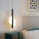 Novelty Nordic Led Pendant Lights For Living Room Bedroom Bedside Bar Wall Decor Lighting Geometry Hanging Lamps Kitchen Fixture