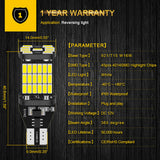 K a t u r 2Pcs 1200Lm T15 W16W LED Canbus Bulbs 920 912 4014SMD White 12V LED Reversing lights for BMW Mercedes Benz W203 W211 W204