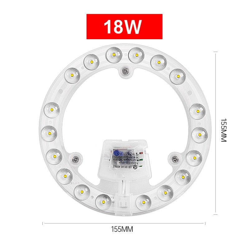 Led Panel Board Round Led Module Ceiling Lights Dimmable Panel 220V re ...