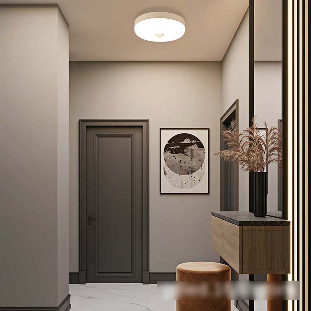 Bedroom Bathroom Ceiling Light Waterproof Motion Sensor Lamp Wall Surface Led Ceiling Light Square Round Panel Indoor Lighting