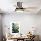 52 inch modern ceiling fan fans with lights remote control ventilator lamp bedroom decor air cooling  five blade
