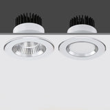 Led Downlight 220v 110v Ceiling Light 3W 5W 7W 9W 12W 15W Recessed Down light Round Led Panel Light Spotlight Indoor Lighting