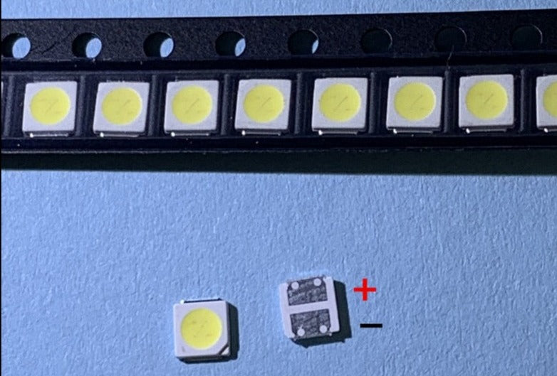 1000pcs 3030 backlight high power LED dual chip 3V 6V JUFEI AOT cool white PT30A66 TV dedicated Cool white PT30A66 TV