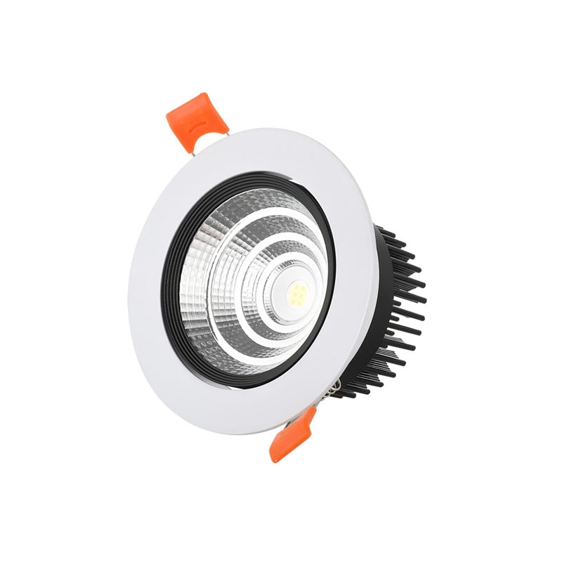Led Downlight 220v 110v Ceiling Light 3W 5W 7W 9W 12W 15W Recessed Down light Round Led Panel Light Spotlight Indoor Lighting