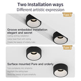 Ceiling Recessed Downlight Ultra-thin Anti-glare Led Spotlight 8W Embedded Ceiling Lamp For Indoor Lighting AC110-240V