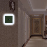 EU/US Plug Wall Lamp Baby Lights Night Home Square Romantic Kids For Children Led Bulbs Emergency No Dry Battery Atmosphere