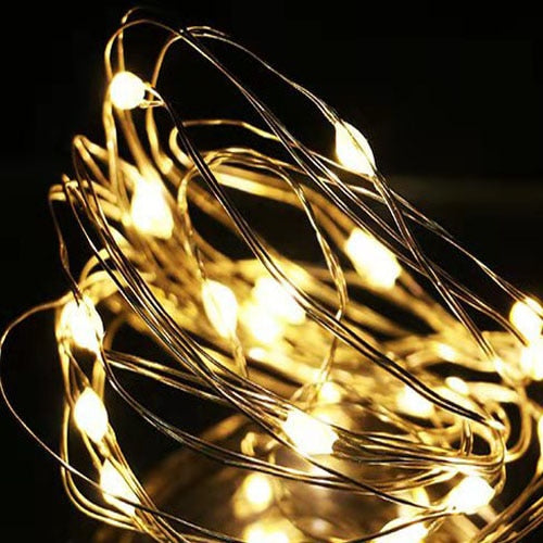 20/10/5/3pcs Wine Bottle Lights With Cork LED String Lights Battery Fairy Lights Garland  For Christmas Party Wedding Decoration