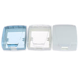 86 Type Light Panel Socket Doorbell Flip Cap Cover Clear Bathroom Kitchen Accessory Plastic Wall Switch Waterproof Cover Box