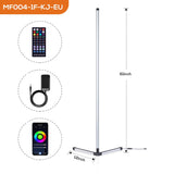 Rgb LED Floor lamp For Living Room Atmosphere Smart Floor Corner Lighting with Sound /Remote Control Party Stand lighting