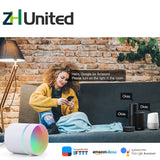 9W LED Downlight WiFi Smart Tuya APP Dimming Round Spot  RGB Changing Warm Cool Music light Lamp Work with Alexa/Google Home