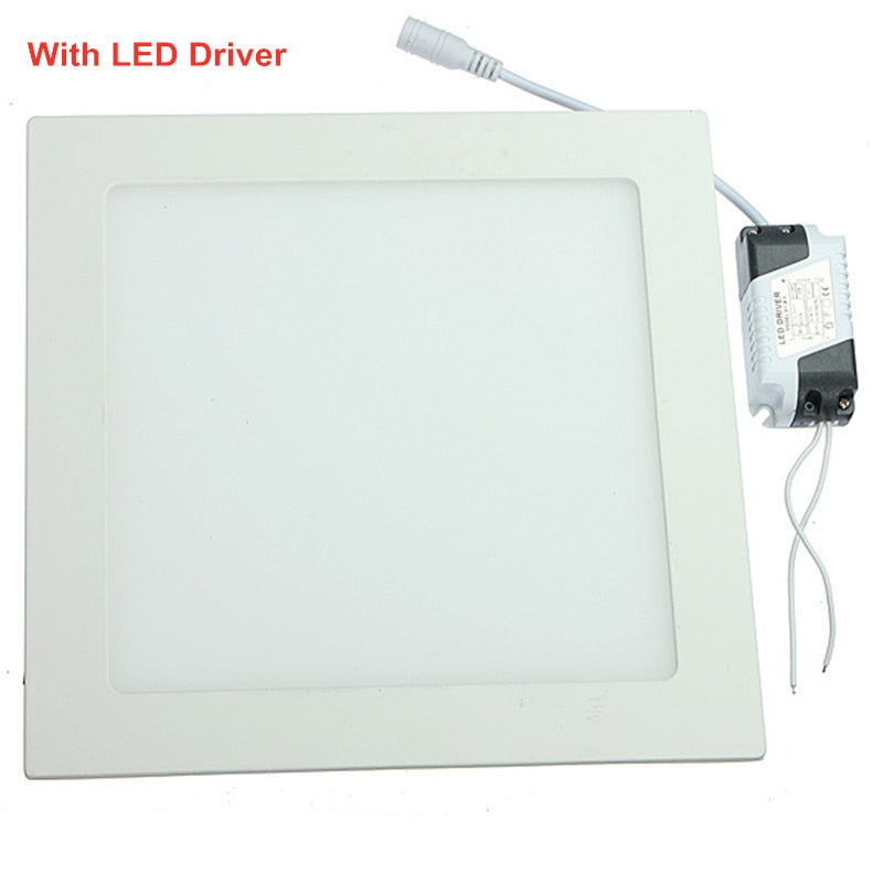 Dimmable led downlight 3W 4W 6W 9W 12W 15W 25W Square LED Spot light AC85~265V ceiling light Indoor Recessed Downlight