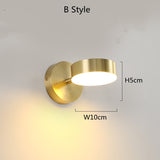 LED lampada Wall Light Project Led Indoor Lights Wall Lamps With Switch Dimming For Home Bedside Bedroom wall decor arts Sconce