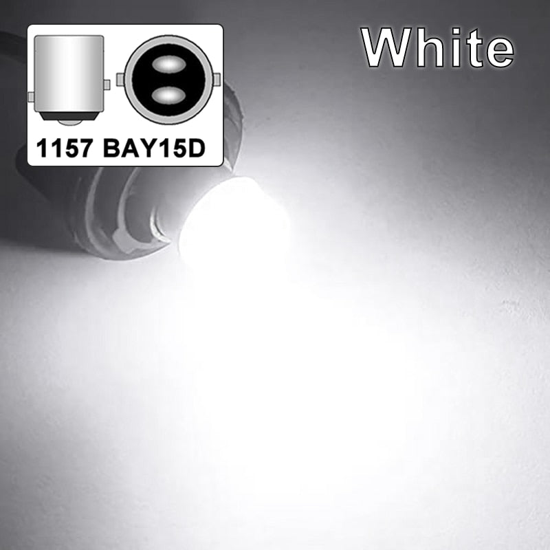 1157 Bay15D P21/5W White LED Car Lights - China LED Car Light, LED Tail  Light