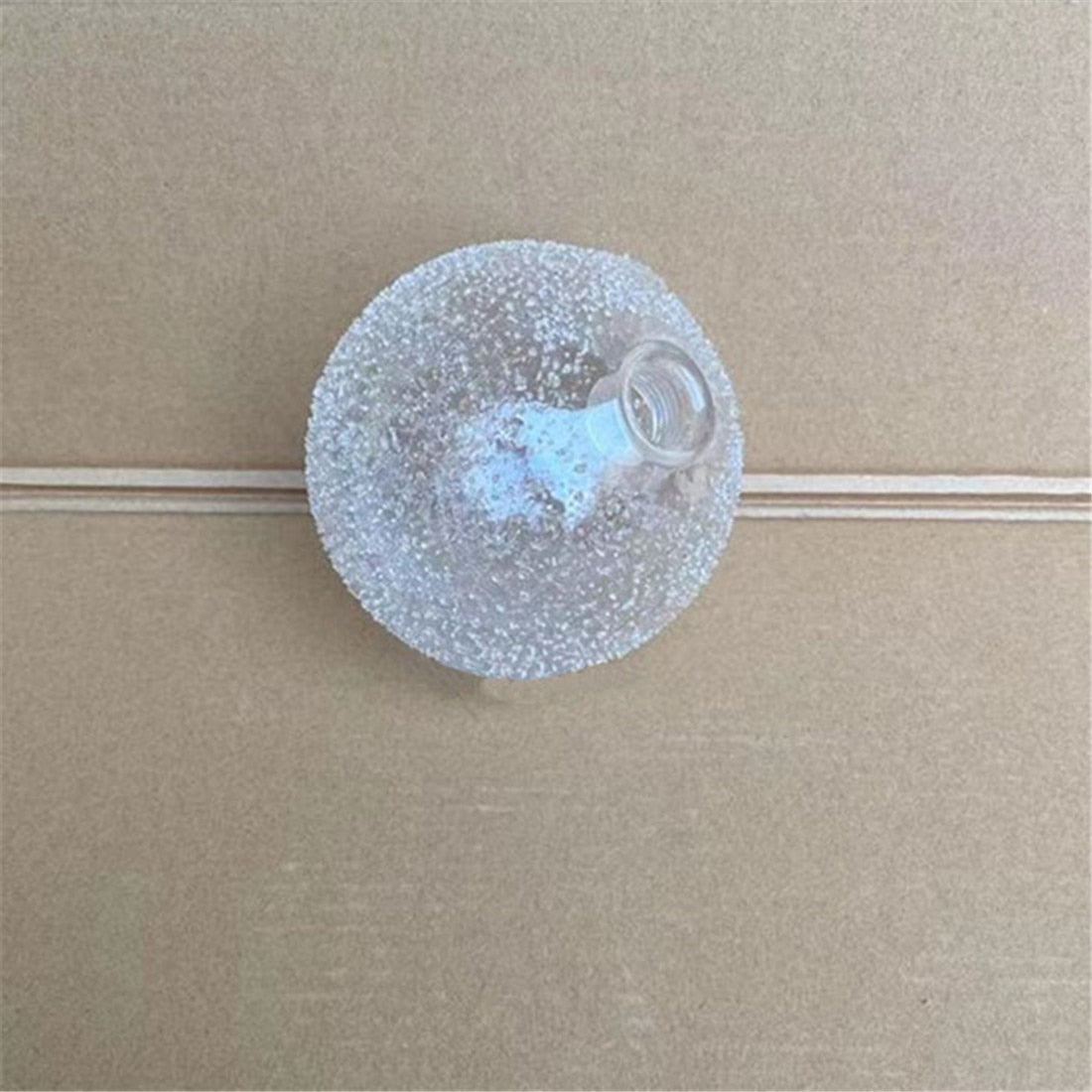 G4 G9 Globe 1cm 2cm Fitter Opening Snowflake Glass Shades Replacement for Ceiling Fan Light Wall Pendant Light Raindrop Cover