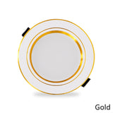 Recessed Round LED Downlight 18W 15W 12W 9W 5W LED Ceiling Lamp AC 220V 230V 240V Cold Warm White Indoor Lighting