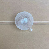 G4 G9 Globe 1cm 2cm Fitter Opening Snowflake Glass Shades Replacement for Ceiling Fan Light Wall Pendant Light Raindrop Cover