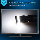 2pcs T10 W5W led Canbus Bulbs 168 194 no error led Parking lights Interior Dome Lights 24SMD 3014 White 12V for Audi BMW Benz