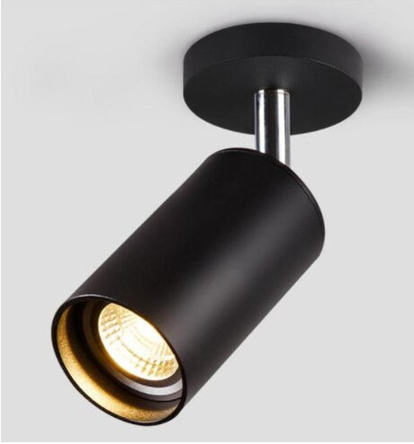 Dimmable Led GU10 Spotlight Clothing Store Background Wall Spotlight 7w 12W Trail Light Surface Mounted Ceiling Spotlight AC 220