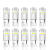 10pcs Car LED T10 W5W WY5W 168 194 501 LED Bulbs for Auto Interior Lights Map Dome Door Trunk Instrument Lamp 12V