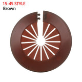 Universal Pipe Decorative Cover Hollow Occlusion Decoration Light Radiator Pipe Covers Decorative Angle Valve For Wall Ducts Hot