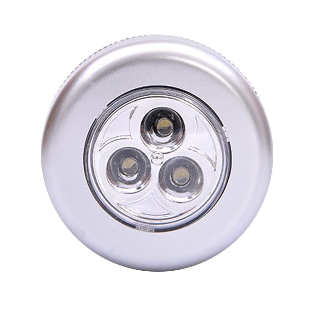 3 LED Battery Powered Wireless Night Light Security Fashionable Lamp Quick Installation Emergency Light for Wall Kitchen