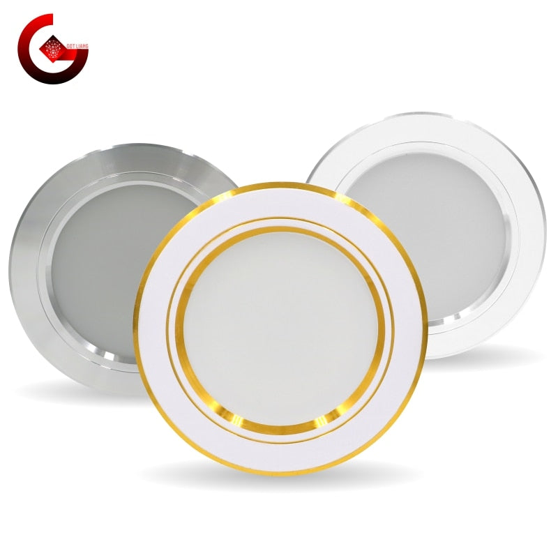 Led Downlight 220V 5W 9W 12W 15W 18W Ceiling Light Recessed Down light ...