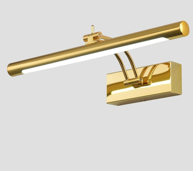 Modern LED Bathroom Wall Lamp Waterproof Stainless Steel L40/55/70CM Indoor Mirror Sconce Vanity Wall Lights Fixture With Switch