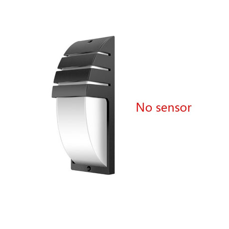 12W LED Wall Light Waterproof Porch Light Modern LED Wall Lamp PIR Motion Sensor Courtyard Garden Outdoor Light AC85~265V