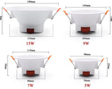 LED Downlight Wi-Fi TUYA Smart Life Dimming Spot Bluetooth lamp 7W 9W 15W RGB Change Warm Cool light Work with Alexa Google Home