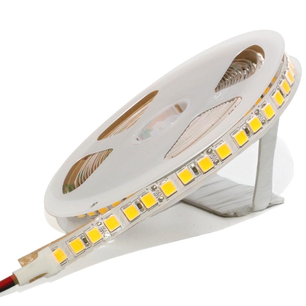Waterproof LED Strip Light 5054 SMD 300/600 Leds Flexible LED Tape DC 12V For Indoor Kitchen Warm White Brighter Than 5630 5050