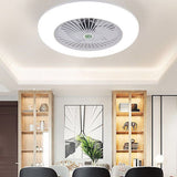 Smart Ceiling Fan Lamp With LED Light and Remote Control Chandelier Electric Roof Fans lighting Living Room 220 v Bedroom Home