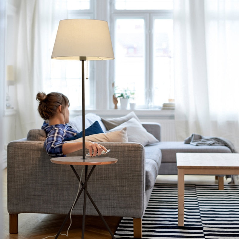 Nordic modern fashion coffee table floor lights E27 LED iron bracket floor lamps for living room bedroom study hotel room cafe