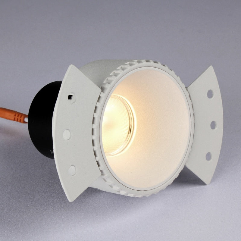 Aisilan Modern LED recessed downlight  frameless built-in spot lamp Minimalist Convenient installation for living room bedroom