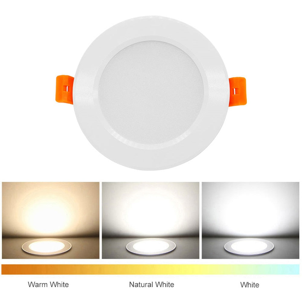 White Led Downlight Recessed Indoor Led Ceiling Lamp 3W 5W 9W 12W AC220V Led Spot Lamp For Living Room Foyer Bar Counter Office