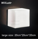 Willlustr Cubi Wall sconce Lamp Ufficio Stile design Modern light hotel restaurant bar doorway porch novelty vanity lighting
