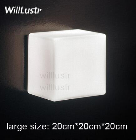 Willlustr Cubi Wall sconce Lamp Ufficio Stile design Modern light hotel restaurant bar doorway porch novelty vanity lighting