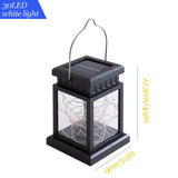 Solar LED Lights Outdoors Floor Lanterns Powered Candle IP65 Terraza Indoor Hanging Balcony Lamp Decorations Lighting For Garden